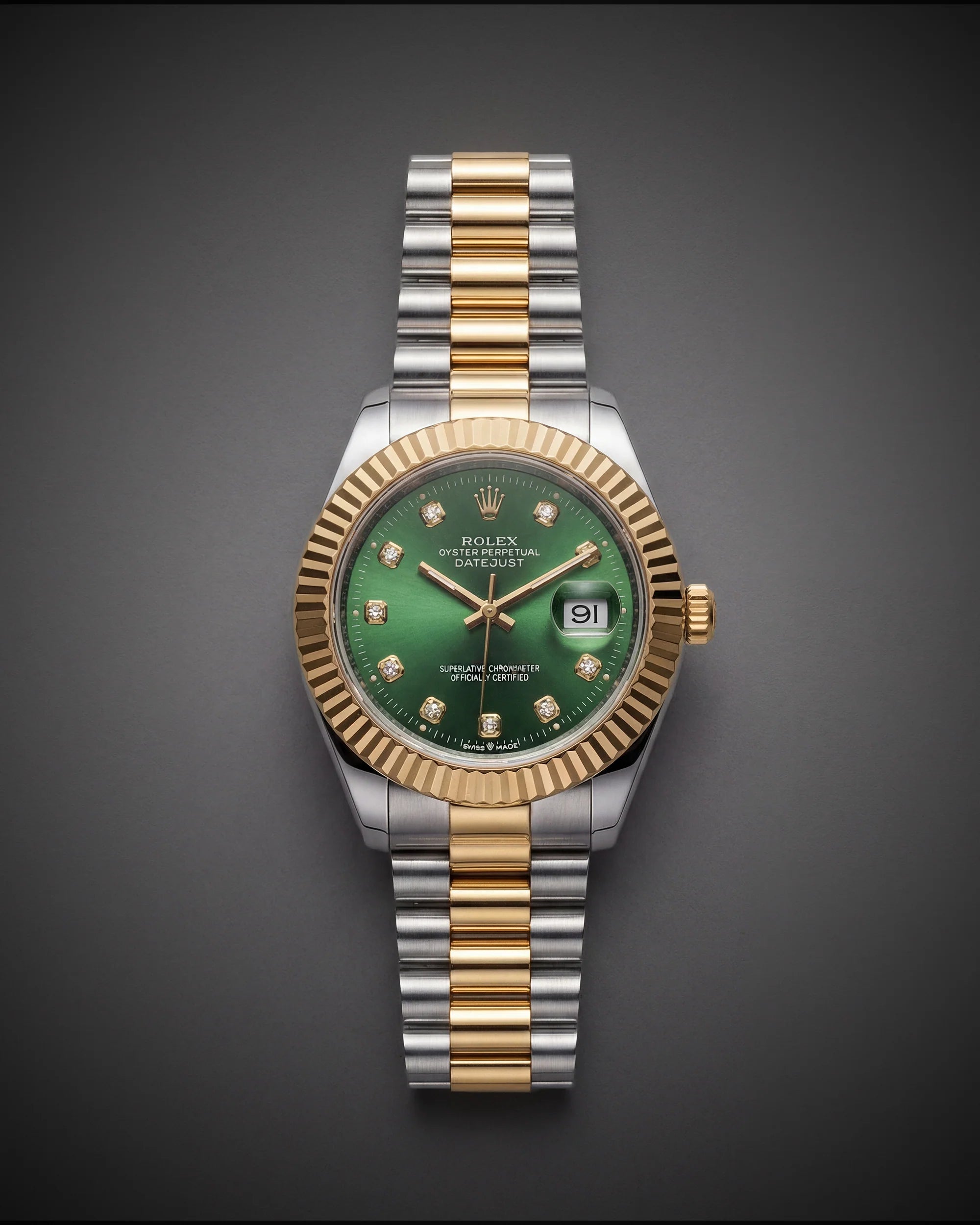 Prestige Green Gold Watch