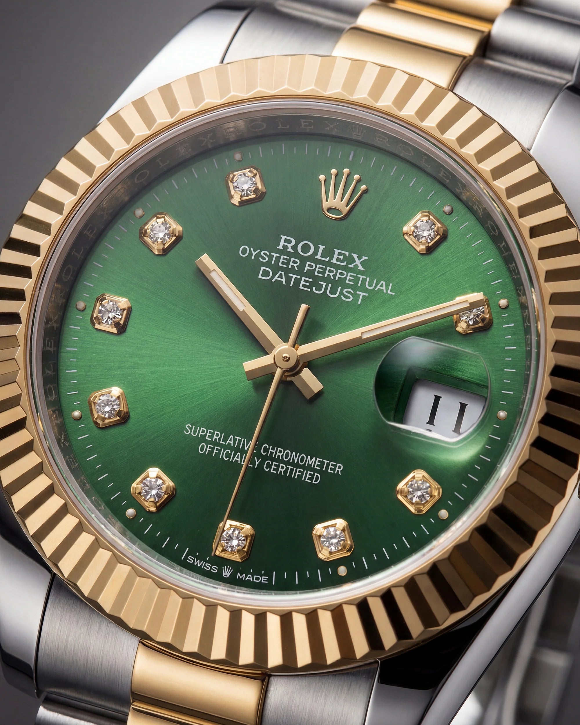 Prestige Green Gold Watch