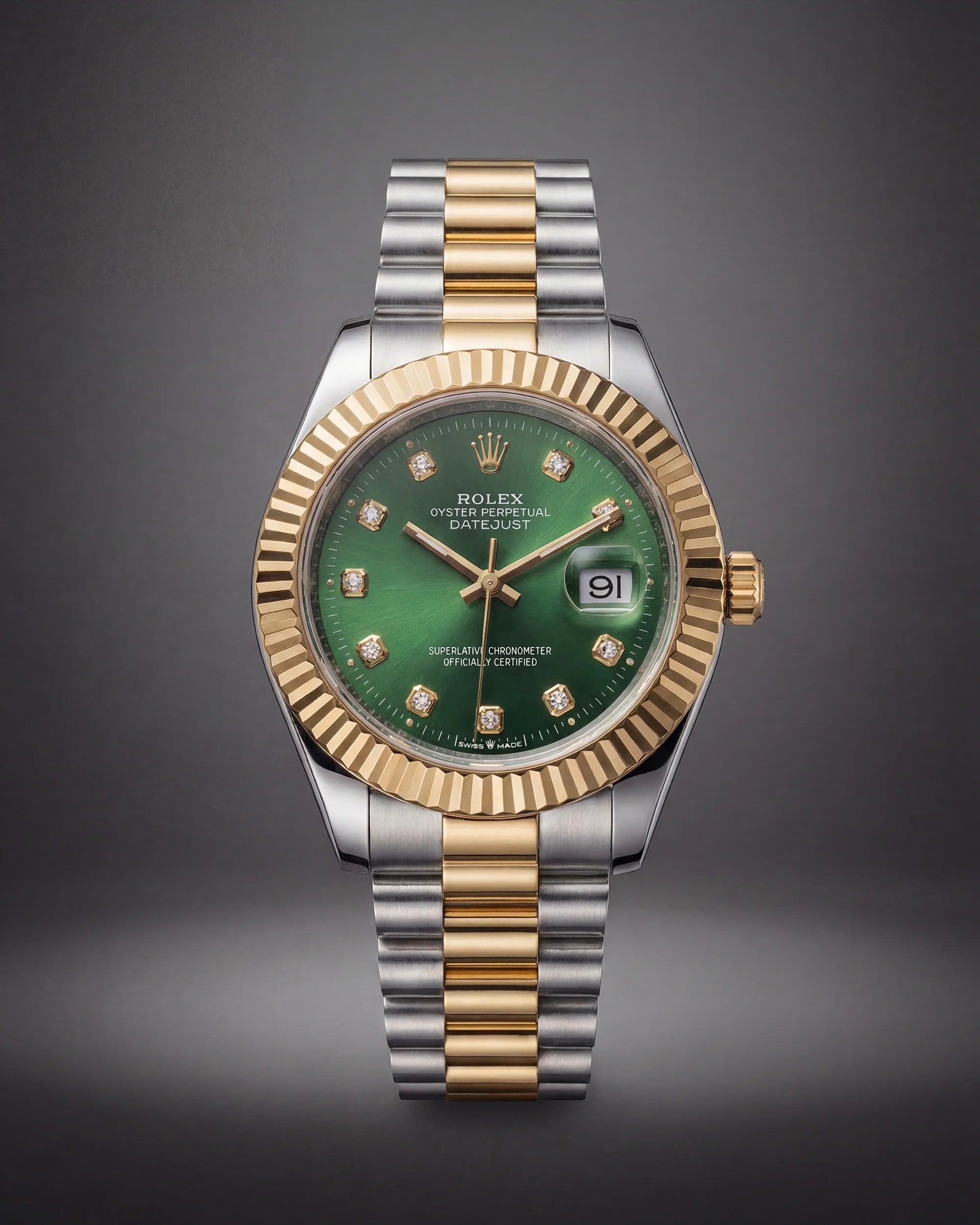 Prestige Green Gold Watch
