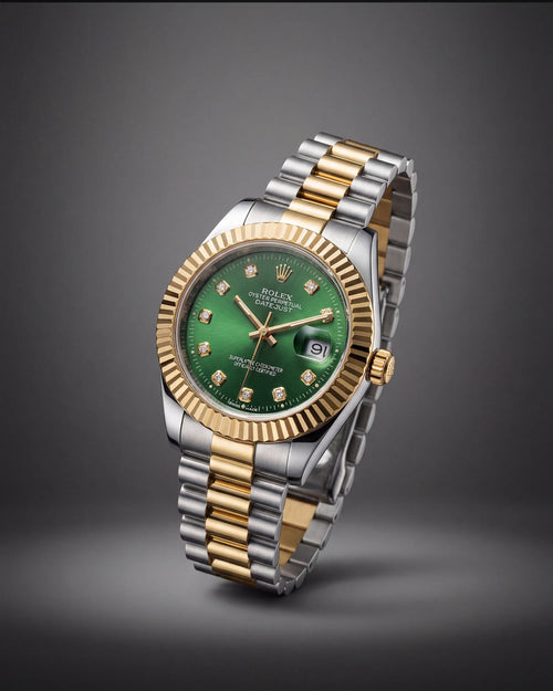 Prestige Green Gold Watch